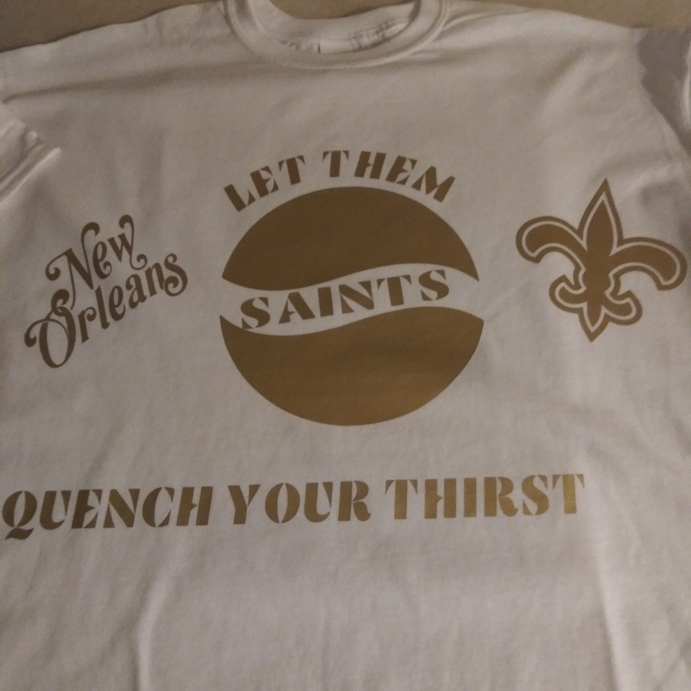 Custom made saints shirts